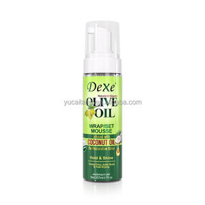 Dexe Vente à Chaud Huile d'<span class=keywords><strong>Olive</strong></span> 207ML Huile de Noix de Coco Marque Privée <span class=keywords><strong>Perruque</strong></span> Bouclée Contrôle des Boucles <span class=keywords><strong>Mousse</strong></span> Enveloppe de <span class=keywords><strong>Mousse</strong></span> <span class=keywords><strong>Coiffante</strong></span> Femmes - Product Image 5