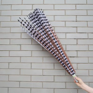 Plumes de faisan artificielles de couleur naturelle, plumes synthétiques de qualité supérieure pour <span class=keywords><strong>la</strong></span> décoration de carnaval, prix d'usine - Product Image 3