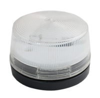 Luz Estroboscópica LED Longsin, Sirena para Auto, Sistema de Alarma 12V/24V DC, 60 Veces/Minuto, Cableado