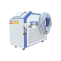 Máquina de Limpieza Láser UNITEK OEM de 3000W de Alta Potencia, Automática, para Trabajo Pesado, Eliminación de Óxido de Metal, Limpiador de Óxido con Láser de Fibra