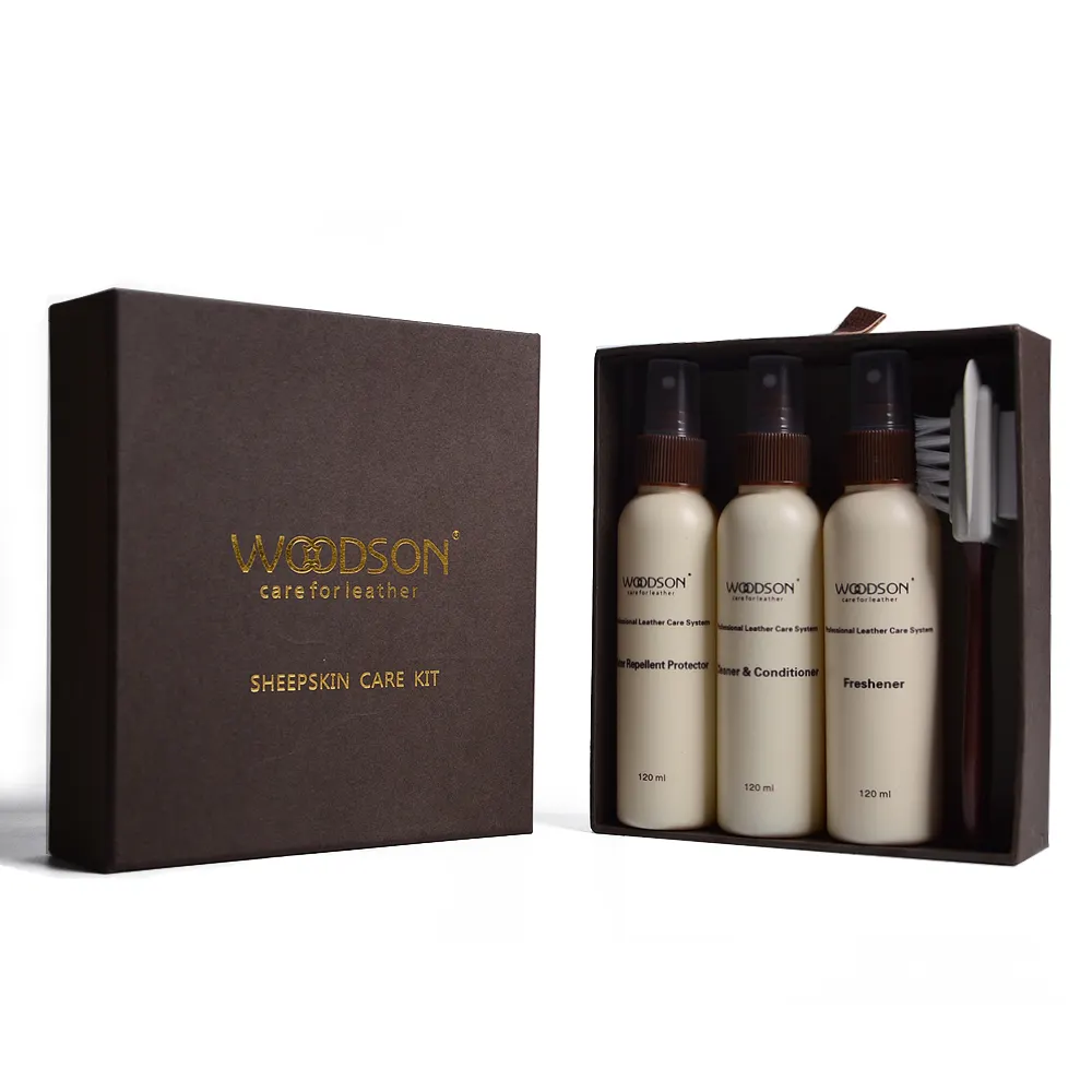 Woodson Wildleder und Nubuk Cleaner Protector Premium Snow Boot Care Kit