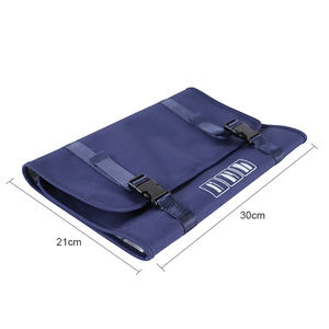 Sac de transport pliable en toile pour jeux de société, pochette de rangement pour tuiles de Mahjong, idéal pour les voyages et les fêtes - Product Image 4