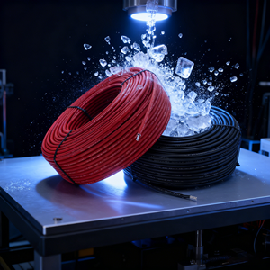 Cable Solar CC H1Z2Z2-K de 6 mm2, Libre de Halógenos, Retardante de Llama, Certificado CPR Dca para Instalaciones de Seguridad en Edificios - Product Image 1