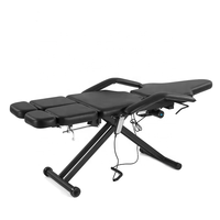 Fauteuil de tatouage électrique hydraulique réglable, pliable et portable, lit de tatouage, lit pour extensions de cils, lit d'esthétique, table de massage, mobilier