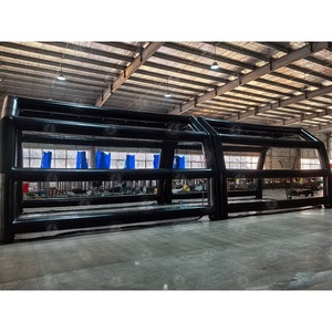 Cage de frappe gonflable, imperméable, légère, personnalisée, portable, terrain de sport de baseball de 30 pieds avec filet et logo personnalisé - Product Image 2