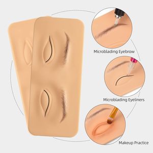 3D Silicone tatuaggio pratica la pelle per le sopracciglia & Eyeliner Microblading trucco permanente strumento di formazione - Product Image 3