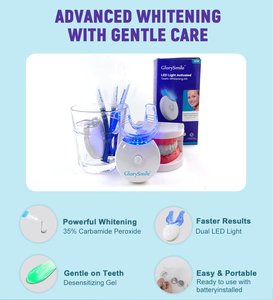 Kit Profesional de Blanqueamiento Dental LED con Gel de Peróxido al 35%, <span class=keywords><strong>Blanqueador</strong></span> Dental para <span class=keywords><strong>Dientes</strong></span> Sensibles, Kit de Blanqueamiento para Cuidado Bucal en Casa - Product Image 3