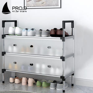 Mehr schicht iger staub dichter Schuh regal, einfacher und multifunktion aler Heims chuh schrank Abnehmbarer Schuhs chrank für bequeme Aufbewahrung - Product Image 3