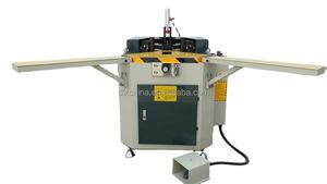 Machine à sertir les coins en aluminium 380V 50HZ à tête unique pour la fabrication de profilés de fenêtres et de portes en aluminium - Product Image 5