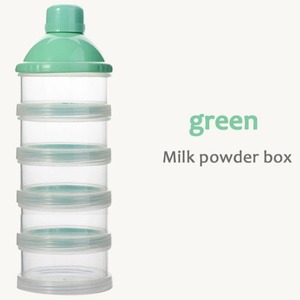 Travel Baby Formula Dispenser 4/5 Layers <b>Stackable</b> <b>Storage</b> <b>Containers</b> for Milk Powder Kids Snacks Other Essentials Convenient - Product Image 4