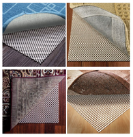 Tapis antidérapant rembourré lavable en PVC pour sols en bois dur - Design moderne, imperméable, respectueux de l'environnement, adapté aux animaux domestiques
