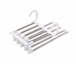 <span class=keywords><strong>Cintre</strong></span> pliant multicouche 5 en 1 de qualité supérieure <span class=keywords><strong>Cintre</strong></span> réglable multifonctionnel peu encombrant - Product Image 6