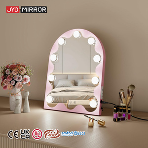 Tùy chỉnh màu sắc nhà sản xuất 12V Adapter cảm ứng bán buôn 9 Dimmable dẫn bóng đèn Led trang điểm với đèn trang điểm vòm gương <span class=keywords><strong>Vanity</strong></span> - Product Image 1