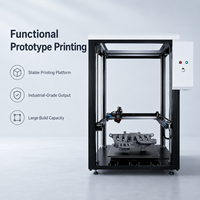 Nouvelle imprimante 3D industrielle FDM, volume d'impression important 600x600x1200mm, cadre ouvert, accès facile, nivellement automatique, double extrudeur, USB/WiFi