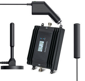 Amplificateur de signal de voiture compatible 2G 3G 4G 5G pour camion et bus, tri-bande 700 800 900 1800 2100Mhz, répéteur cellulaire GSM, Plug and Play - Product Image 1