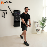 Station multifonctionnelle commerciale, système de Fitness Portable de musculation mural