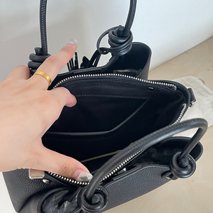 กระเป๋าถือหนังแท้สำหรับผู้หญิง, กระเป๋าถือแฟชั่นเรียบง่ายหนังวัวชั้นหนึ่งคุณภาพสูง - Product Image 6