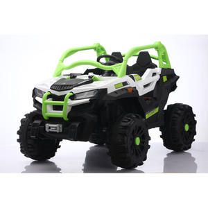 รถยนต์ของเล่นเด็กไฟฟ้าสี่ล้อ รุ่นคลาสสิกระดับไฮเอนด์ พร้อมรีโมทคอนโทรลคู่ สำหรับเด็ก <span class=keywords><strong>2</strong></span> ที่นั่ง - Product Image 2