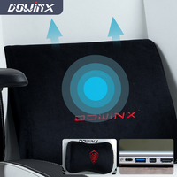 Chaise de jeu en gros Dowinx, nouveau design, chaise de jeu de luxe, Cadeira Gamer avec massage et ventilation, chaise de bureau pivotante
