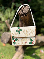 Sac à bandoulière de luxe écologique imperméable brodé de perles et de perles de rocaille pour la Saint-Valentin, idéal pour les fêtes et les cadeaux