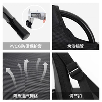 Siège pliable multifonctionnel ISURE MARINE, kayak à tube en aluminium réglable, bateau gonflable, chaise avec dossier pour canoë