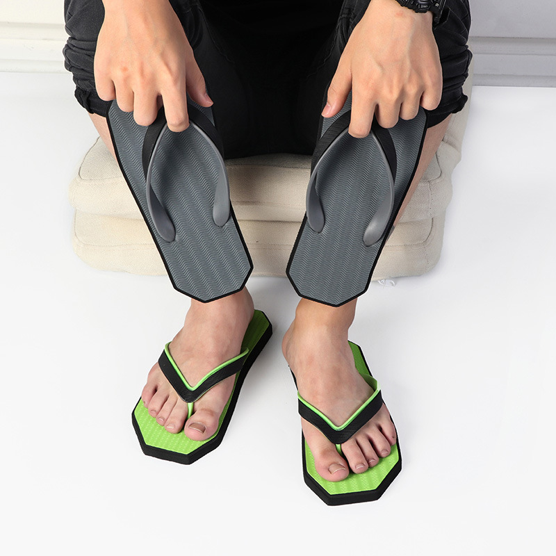 Custom PVC PE Filp Flops Men Women Summer Beach Casual Filpflops Slippers Wholesale