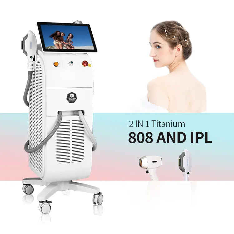DF-LASER Clinical patient database 810 diode aesthetic laser hair removal machine laser IPL skin rejuvenatine Machine price