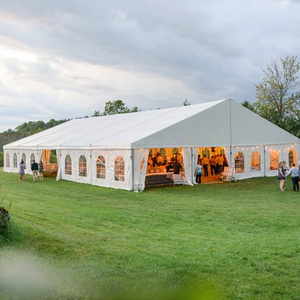Aluminium <b>Frame</b> Carpas Para Eventos Luxury Wedding Tent Graduation Party Party Tent Large Capacity Rust Proof Foldable 10x10 4x8 - Product Image 5