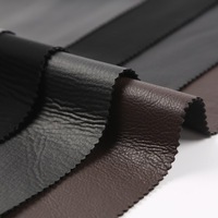 Tissu d'ameublement doré en similicuir PVC ignifuge Micooson pour canapés, sacs, certification de flamme B1 en relief pour les commandes en gros