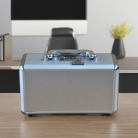 Valise de transport personnalisable en aluminium OEM/ODM, type boîte de présentation, pour outils
