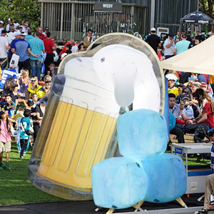 Hot bán không thấm nước bền quảng cáo ngoài trời bóng trang trí không khí bia chai mô hình <span class=keywords><strong>Inflatable</strong></span> tùy chỉnh kích thước màu sắc - Product Image 1