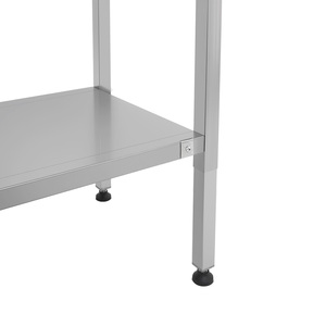 Heavy Duty Commercial Workbench Height Adjustment Stainless Steel <b>Table</b> for Outdoor/Indoor kitchen - Product Image 2
