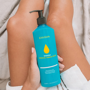 Leche de bronceado de Etiqueta Privada, crema hidratante de bronceado corporal duradera, crema de bronceado <span class=keywords><strong>para</strong></span> culturismo <span class=keywords><strong>para</strong></span> <span class=keywords><strong>piel</strong></span> brillante - Product Image 2