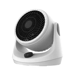 New Design Air Circulating Turbo Portable USB Rechargeable Speed Adjustable Table Fan