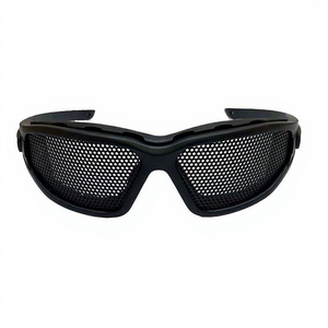 Gafas de Seguridad SFB90 803 Intercambiables de Malla Metálica de Alta Densidad, Gafas Tácticas de Malla de Alambre para Protección Ocular - Product Image 1