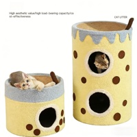 Tour griffoir écologique pour chats de grande taille, multi-niveaux, en sisal, mobilier durable pour animaux de compagnie, idéal pour les animaleries