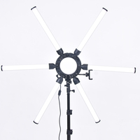 Ring Light FOSOTO dengan Tripod Stand 120W, Dapat Diredupkan, untuk Live Streaming, Makeup, Selfie, Fotografi, Distributor Grosir