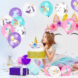 <strong>Unicorn</strong> Latex Balloons Kit Rainbow Birthday <strong>Party</strong> Balloons <strong>Supplies</strong> for <strong>Unicorn</strong> Theme Birthday - Product Image 4