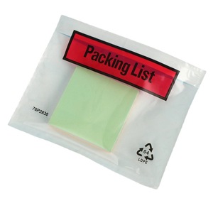 Kích thước C5 C6 C7 nhà máy tùy chỉnh rõ ràng dính đóng gói danh sách kèm theo phong bì - Product Image 6