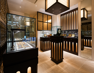 Ensemble de mobilier de luxe sur mesure pour bijouterie, design de boutique de détail avec éclairage LED, présentoir pour bijouterie - Product Image 1