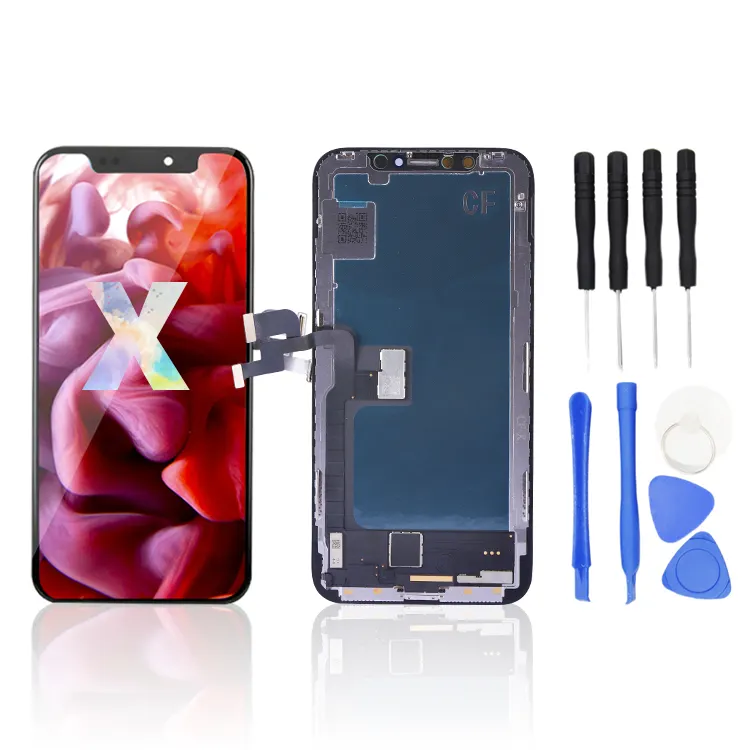 Factory Directly Sale Mobile Phone Lcd Oled Incell Quality Display Accessories Replacement For Iphone X Touch Screen