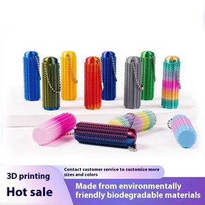 Little Ouchies Pain Fidget, jouet sensoriel pour soulager la douleur, pour adultes et adolescents, porte-clés imprimé en 3D à picots pour la stimulation sensorielle et la pression - Product Image 2