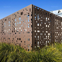 Écrans de jardin en acier corten de haute qualité, grands écrans de jardin d'extérieur, découpe au laser en acier corten, clôture murale