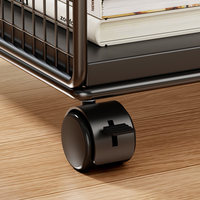 Support de bureau mobile non pliable pour tour d'ordinateur, étagère sous-bureau pour imprimante, support de rangement pour poste de travail de bureau