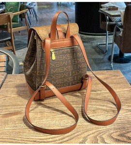 <span class=keywords><strong>Zaino</strong></span> stringa per le donne moda femminile Shopping secchio estetico in <span class=keywords><strong>pelle</strong></span> ad alta capacità scuola di lusso elegante borsa da festa urbana - Product Image 2