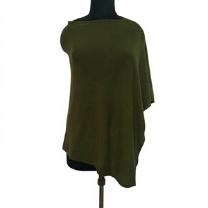 เสื้อคลุมไหมพรมถักคอวีสำหรับฤดูหนาว - Product Image 1