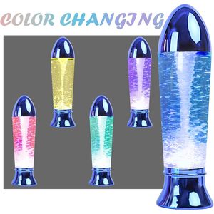 Premium 10.5 "lampada Tornado a LED giocattolo scientifico che cambia colore batteria/USB azionato per illuminazione decorativa blu giorno di Natale - Product Image 3
