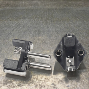 Hot bán EU tiêu chuẩn Pháp 2 <span class=keywords><strong>Pin</strong></span> cắm Adapter Denmark Đức Tây Ban Nha Hàn Quốc <span class=keywords><strong>Schuko</strong></span> cắm chèn - Product Image 6