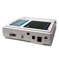 Moniteur ECG portable CONTEC ECG1200G, machine de télémétrie ECG/EKG basée sur PC, moniteur cardiaque 12 canaux