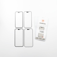 Novecel – Verre extérieur de remplacement en gros OEM avec OCA pour écran tactile d'iPhone 17, 16 Pro, 16e, 14 – Remplacement de verre extérieur fissuré